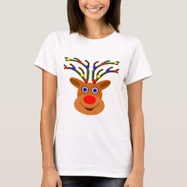 Weihnachts-Rentier-T - Shirt