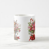 Weihnachts-Rentier-Tasse 4 Kaffeetasse (Mittel)