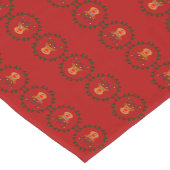 Weihnachts-Rentier-Tischläufer Kurzer Tischläufer (Ecke)