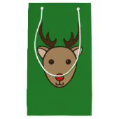 Weihnachts-Rentierbeutel Kleine Geschenktüte (Vorderseite)