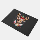 Weihnachts-Rentiere (4) Fußmatte (Schrägansicht)