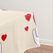 Weihnachts-Rentiergesicht Tischdecke (Beispiel)