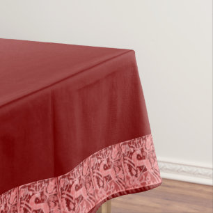 Weihnachts-Rentierlace 52" x 70" Tischdecke