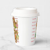 Weihnachts-Rentierpapier-Cups Pappbecher (Rechts)