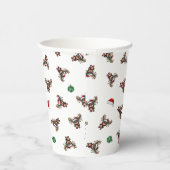 Weihnachts-Rentierpapier-Cups Pappbecher (Rechts)