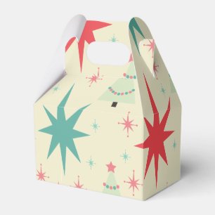 Weihnachts-Retro der 1950er Jahre Geschenkschachtel