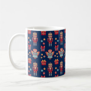 Weihnachts-Retro-Engel Kaffeetasse