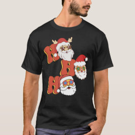Weihnachts Retro Style - Ho Ho Ho T-Shirt