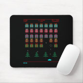 Weihnachts-Retro-Videospiel Mousepad (Mit Mouse)