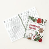 Weihnachts Rezept Buch mit Ihrem Namen (Innenseite)