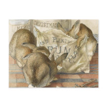 Weihnachts-Rezept-Karte