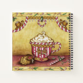 Weihnachts Rezept Kochbuch Geschenk Notizblock (Rückseite)