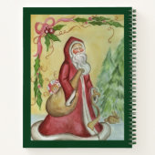 Weihnachts Rezept Kochbuch Notizblock (Rückseite)