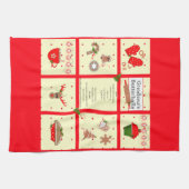 Weihnachts Rezept Küchentuch (Horizontal)