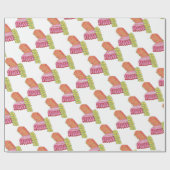 Weihnachts-Ribbon Candy Candies Holiday Süßigkeite Geschenkpapier (Flach)