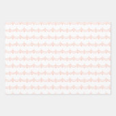 Weihnachts Rocking Horse Bauble Light Pattern Geschenkpapier Set (Vorderseite 2)