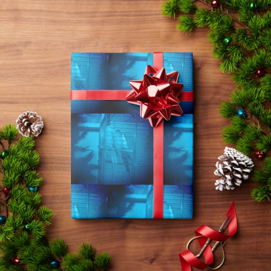 Weihnachts-Romantik-Umschlagpapier Geschenkpapier (Feiertagsgeschenk)