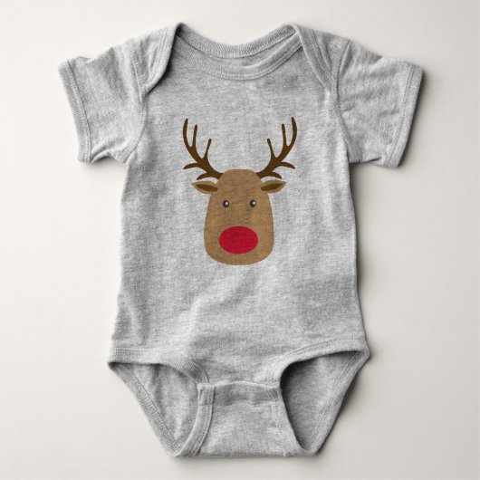 Weihnachts-Romper-Kinderkind Kinder Baby Strampler (Vorderseite)