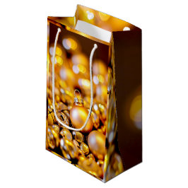 Weihnachts-Rose Gold Baubles Kleine Geschenktüte