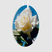 Weihnachts-Rose - Leben feiern Ornament (Vorderseite)