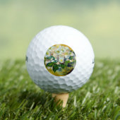 Weihnachts-Rose (von Claude Monet) Golfball (Insitu T-Shirt)