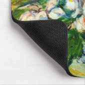 Weihnachts-Rose (von Claude Monet) Mousepad (Ecke)