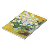 Weihnachts-Rose (von Claude Monet) Notizblock (Rotiert)