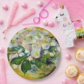 Weihnachts-Rose (von Claude Monet) Pappteller (Party)