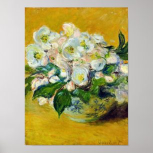 Weihnachts-Rose (von Claude Monet) Poster