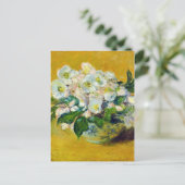 Weihnachts-Rose (von Claude Monet) Postkarte (Stehend Vorderseite)