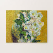 Weihnachts-Rose (von Claude Monet) Puzzle (Horizontal)