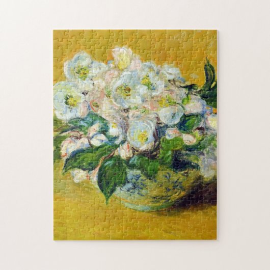 Weihnachts-Rose (von Claude Monet) Puzzle (Vertikal)