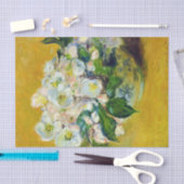 Weihnachts-Rose (von Claude Monet) Seidenpapier (Handwerk)