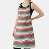 Weihnachts Rot Grüne Farbe auf Textil Papier Schürze (InSitu)