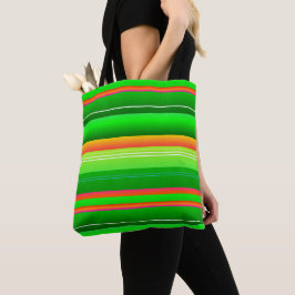 Weihnachts Rot hell kreativ gestreift Design Tasche