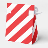 Weihnachts-Rot-Streifen-Gastgeschenk-Boxen Geschenkschachtel (Rückseite)