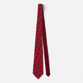 Weihnachts Rot und Grün-Neck-Tie Krawatte (Vorderseite)