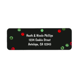 Weihnachts-Rot- und Grüne-Sequenzen-Party