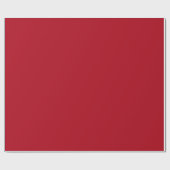 Weihnachts Rot-Vollfarbenwrapping Papier Geschenkpapier (Flach)