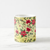 Weihnachts Rote Blume Muster-11600 Kaffeetasse (Mittel)