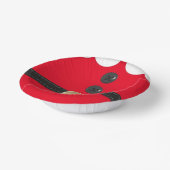 Weihnachts-Rote Elf Weihnachtsfeier Weihnachten An Pappteller (Gewinkelt)