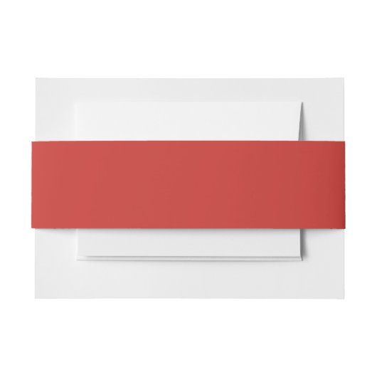 Weihnachts Rote Farbe Einladungsbanderole (Vorderseite Beispiel)