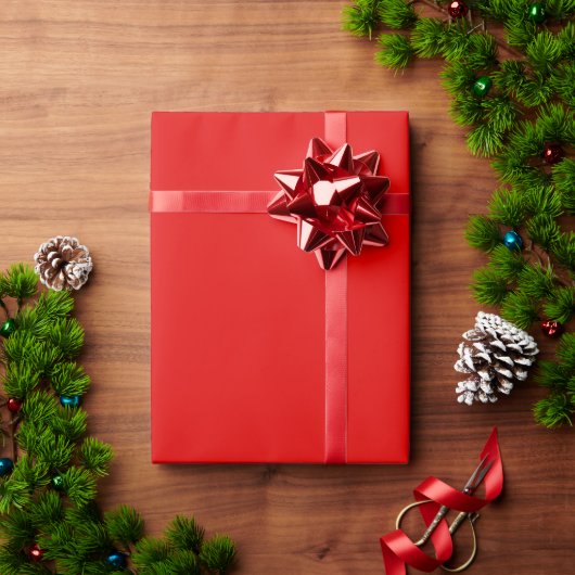Weihnachts Rote Farbe Geschenkpapier (Feiertagsgeschenk)