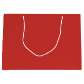 Weihnachts Rote Farbe Große Geschenktüte (Vorderseite)