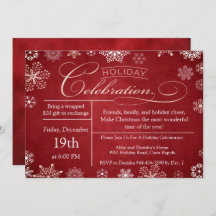 Weihnachts-Rote Halbpension Weihnachtsfest Party