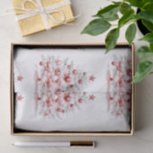 Weihnachts Rote Pfefferminzbaume Seidenpapier (Geschenk)