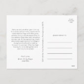 Weihnachts-Rote Schrift Frohe Weihnachten Vier Fot (Rückseite)