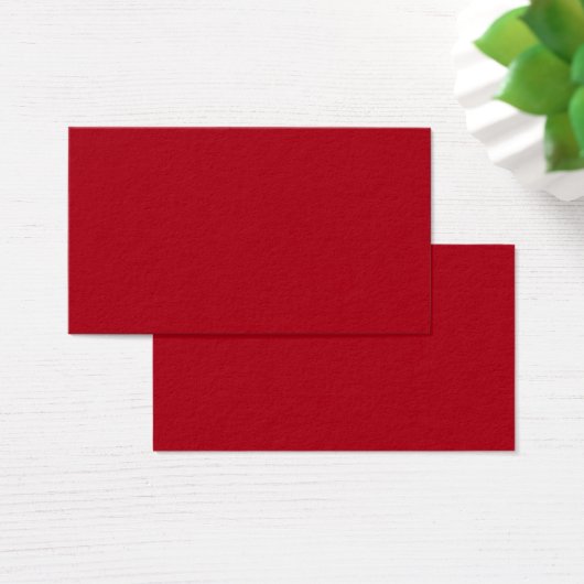 Weihnachts-Rote Visitenkarte (Schreibtisch)