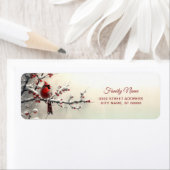 Weihnachts-Roter Kardinal Rücksendeadresse Labrado (Insitu)