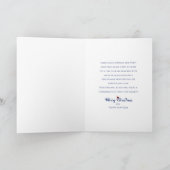 Weihnachts Roter Kardinal Snow-Globe, Dauighter's  Karte (Innenseite)